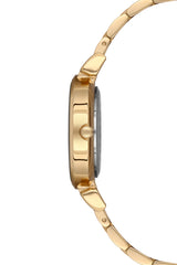 Ferro Analog Silver Round Dial Women's Watch - F21082A-B