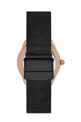 Ferro Analog Black Round Dial Women's Watch - F21152C-R