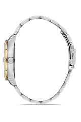 Ferro Analog Silver Round Dial Men's Watch - F11211A-D