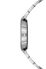 Ferro Analog Silver Round Dial Women's Watch - F21128A-A