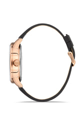 Ferro Montepulciano Analog Black Round Dial Men's Watch - F11199B-R