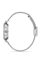 Ferro Analog Silver Round Dial Women's Watch - F2665C-D
