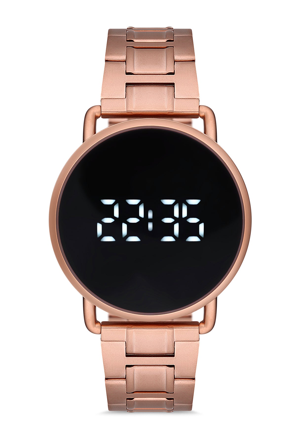 Ferro Analog Black Round Dial Women's Watch - F11064A-C