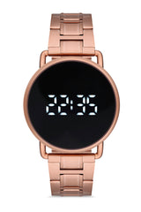 Ferro Analog Black Round Dial Women's Watch - F11064A-C