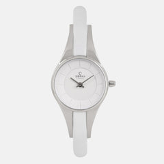 Obaku Morgen Snow Analog Silver Round Dial Women's Watch - V110LXCIRW