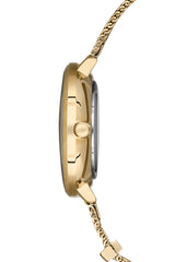 Ferro Analog Silver Round Dial Women's Watch - F21087C-B