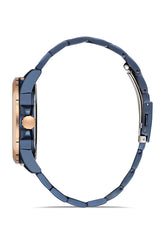 Ferro Montepulciano Analog Blue Round Dial Men's Watch - F11201A-T