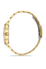 Ferro Verdicchio Analog Gold Round Dial Women's Watch - FL21467A-B4