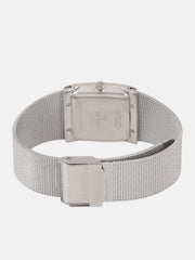 Obaku Lund Lille Steel Analog Silver Square Dial Women's Watch - V102LXCCMC