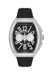 Ferro Riviera Analog BlackTonneau Dial Men's Watch - FM11444D-J2