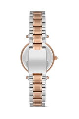 Ferro Analog Silver Round Dial Women's Watch - F21067A-1086-E