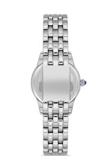 Ferro Analog Silver Round Dial Women's Watch - F2720A-980-A