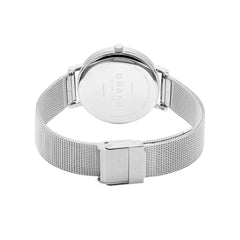 Obaku Na Analog Black Round Dial Men's Watch - V170GMCBMC