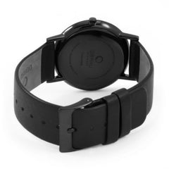 Obaku Banke Analog Black Round Dial Men's Watch - V143GXBBRB