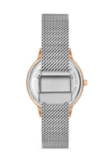 Ferro Analog White MOP Round Dial Women's Watch - F21934C-E