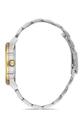 Ferro Analog Silver Round Dial Men's Watch - F11183A-D