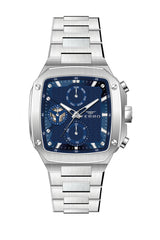 Ferro Eterna Analog Blue Round Dial Men's Watch - FM11485A-A3