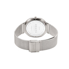 Obaku Oktant Analog BlueOctagonal Dial Men's Watch - V253GXJLMJ