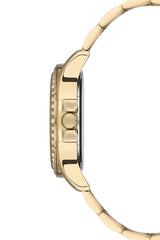 Ferro Multifunction Silver Round Dial Women's Watch - FM21140A-B
