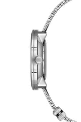 Ferro Analog Silver Round Dial Women's Watch - F21045C-979-A