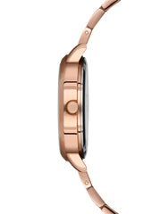 Ferro Analog Silver Round Dial Women's Watch - F21076A-116-C
