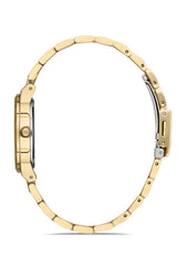 Ferro Analog White MOP Round Dial Women's Watch - F21928A-B