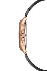 Ferro Analog Black Round Dial Women's Watch - F21135A-R