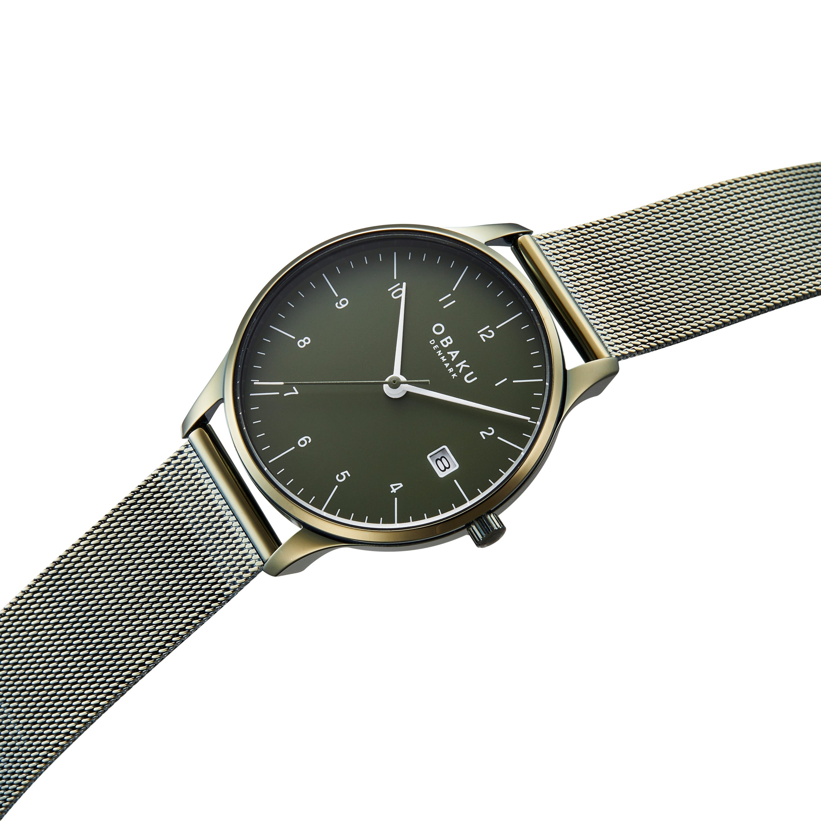 Obaku CHIA LILLE LEAF Analog Green Round Dial Women's Watch - V298LDEEME