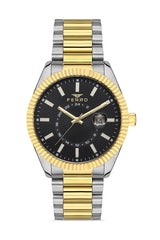 Ferro Cortese Analog Black Round Dial Men's Watch - F11288A-D2