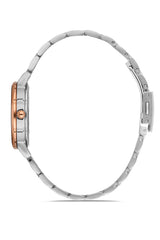 Ferro Analog White Round Dial Women's Watch - F21158A-E