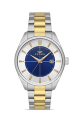 Ferro Trebbiano Analog Blue Round Dial Men's Watch - F11239A-D3