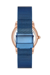 Ferro Analog Blue Round Dial Women's Watch - F21182C-T