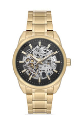 Ferro Roma Eterna Analog Black Round Dial Men's Watch - FM40106A-B2