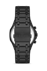 Ferro Capri Blu Chronograph Black Round Dial Men's Watch - FM11311A-G