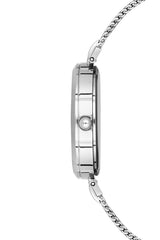 Ferro Analog Silver Round Dial Women's Watch - F21155C-A