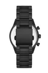 Ferro Chronograph Black Round Dial Men's Watch - FM11919A-G