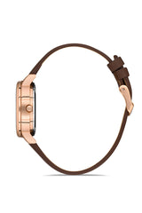 Ferro Lambrusco Analog Silver Round Dial Women's Watch - F21934B-S6