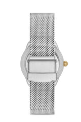Ferro Analog Silver Round Dial Women's Watch - F21152C-D