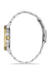 Ferro Siena Classica Analog Silver Round Dial Men's Watch - F11154A-D