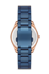 Ferro Analog Blue Round Dial Men's Watch - F11160A-T