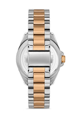 Ferro Lambrusco Analog Silver Round Dial Women's Watch - F51336A-E