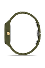 Ferro Polycarbon Analog Green Round Dial Men's Watch - F11400D-19F