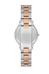 Ferro Analog Silver Round Dial Women's Watch - F21124A-E
