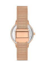 Ferro Analog White MOP Round Dial Women's Watch - F21934C-C