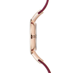 Obaku Sol Cherry Analog Purple Round Dial Women's Watch - V149LXVQRD