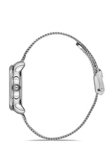 Ferro Analog Silver Round Dial Women's Watch - F21152C-A