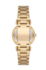 Ferro Analog Silver Round Dial Women's Watch - F21082A-B