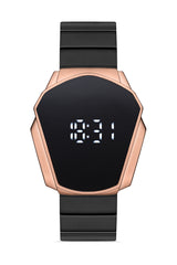 Ferro Analog BlackHeptagon Dial Men's Watch - F40076A-R