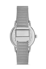 Ferro Analog Silver Round Dial Women's Watch - F40090C-A