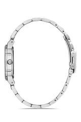Ferro Analog White MOP Round Dial Women's Watch - F21928A-A